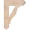 Ekena Millwork Funston Arts & Crafts Smooth Bracket, Douglas Fir, 5 1/2"W x 24"D x 32"H BKT06X24X32FST03SDF - alternate 3